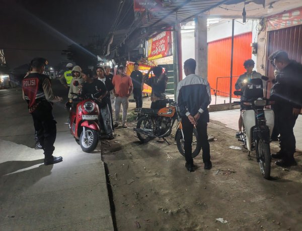 Polsek Teluknaga Gelar Cipta Kondisi Jaga Jakarta+, Antisipasi Tawuran dan 3C